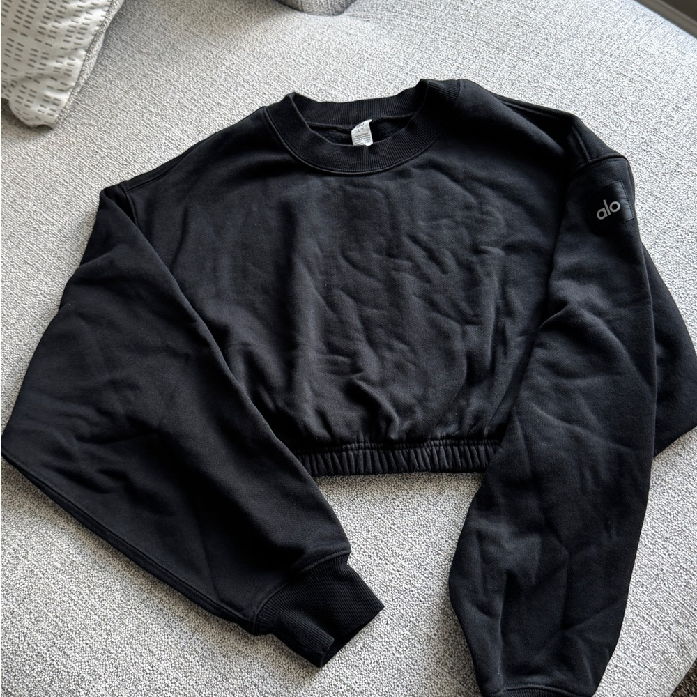 Alo Yoga Devotion Crew Neck Pullover - Picture 8 of 12
